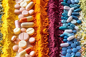 pills and powders