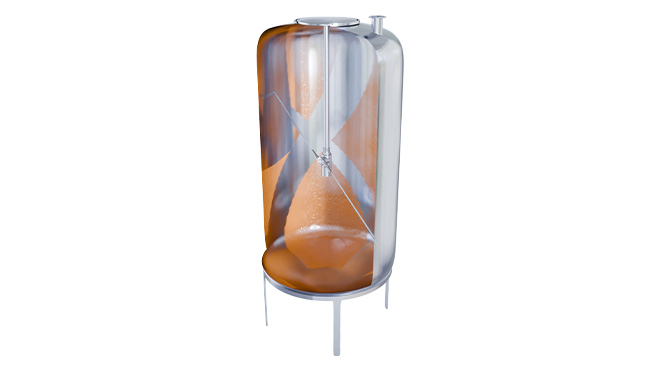 3d render of a high impact tank cleaning nozzle